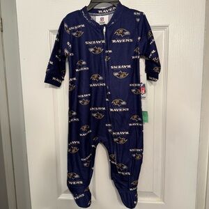 Baltimore Ravens baby sleeper